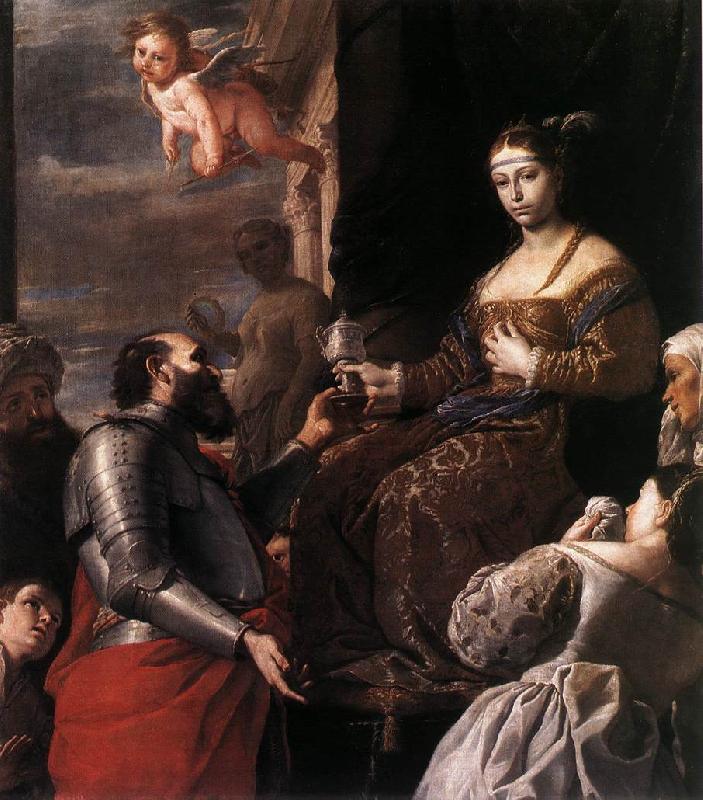 PRETI, Mattia Sophonisba Receiving the Goblet af oil painting image